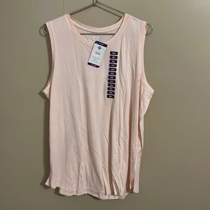 Pink muscle tank